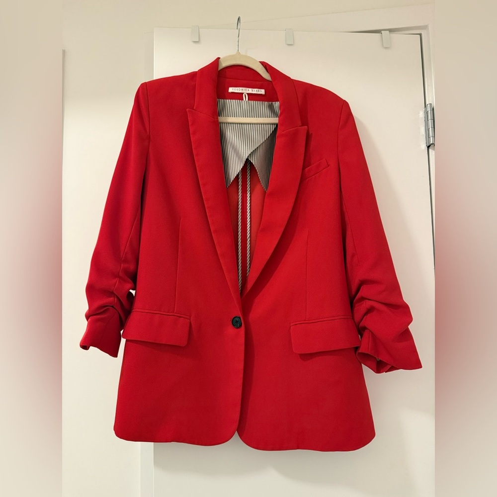 Veronica Beard Red Blazer